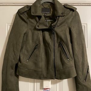 NWT Faux Suede Banana Republic Jacket